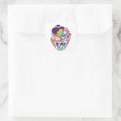 STICKER CARRÉ ANIME DE JEU RAMEN (Sac)