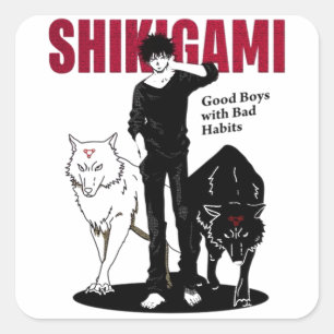 Sticker Carré Anime Manga Funny mignonne Japon Otaku