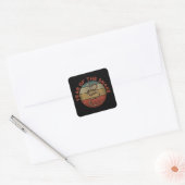 Sticker Carré Année du Serpent 2025 (Enveloppe)