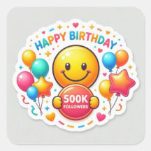 Anniversaire de 500K abonnés