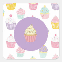 anniversaire de enfant fête cupcake pastel motif