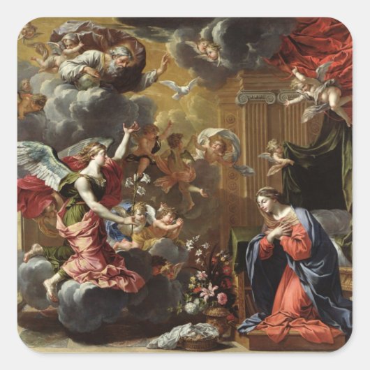 Sticker Carré Annonciation, 1651-52 (Devant)