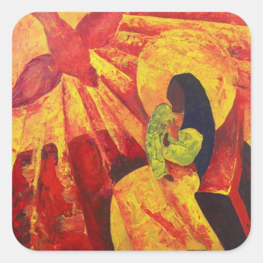 Sticker Carré Annonciation 2011 (Devant)