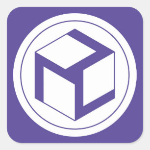 Sticker Carré Antahkarana féminine - Yin Antahkarana