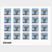 Sticker Carré Antenne Apollo Deep Space Disc (Feuille)