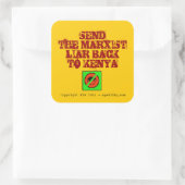 Sticker Carré Anti Obama (Sac)