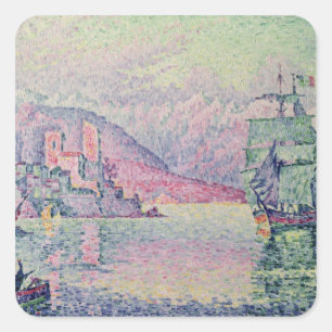 Sticker Carré Antibes, Soirée 1914
