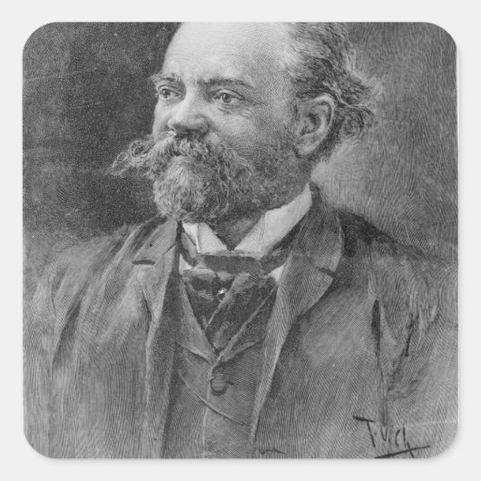 Sticker Carré Anton Dvorak, 1894 (Devant)