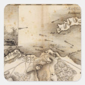 Sticker Carré Antrim, Raghery (Devant)