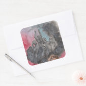 Sticker Carré Anxiété (Enveloppe)
