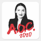 STICKER CARRÉ AOC 2020 (Devant)