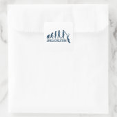 Sticker Carré Apnea Evolution Freediver Plongée libre plongée li (Sac)