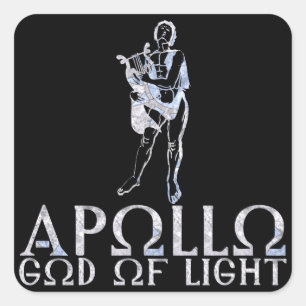 Sticker Carré Apollo