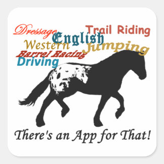 Sticker Carré Appaloosa
