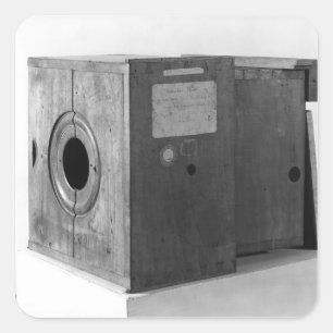 Sticker Carré Appareil-photo de Joseph Nicephore Niepce,