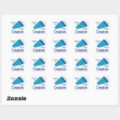 Sticker Carré Appel aux créateurs (Feuille)