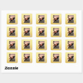 Sticker Carré Appel MIB (Feuille)