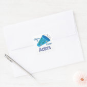 Sticker Carré Appel pour les acteurs (Enveloppe)