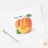Sticker Carré Apricots frais (Enveloppe)