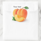 Sticker Carré Apricots frais (Sac)