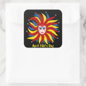 Sticker Carré April Fool's Day des farces (Sac)