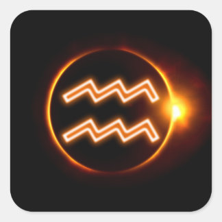 Sticker Carré Aquarius