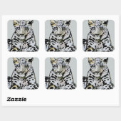Sticker Carré Arabian Leopard 2008 7 (Feuille)