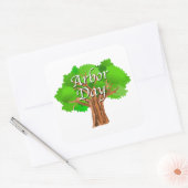 Sticker Carré Arbour Jour Arbor (Enveloppe)