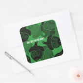 Sticker Carré Arbre de chêne pour la victoire (Enveloppe)