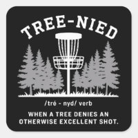 Arbre Nied Disc Golf Drôle Stupide Tree-nied