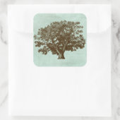Sticker Carré Arbre spa IV (Sac)