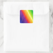 Sticker Carré Arc-en-ciel (Sac)