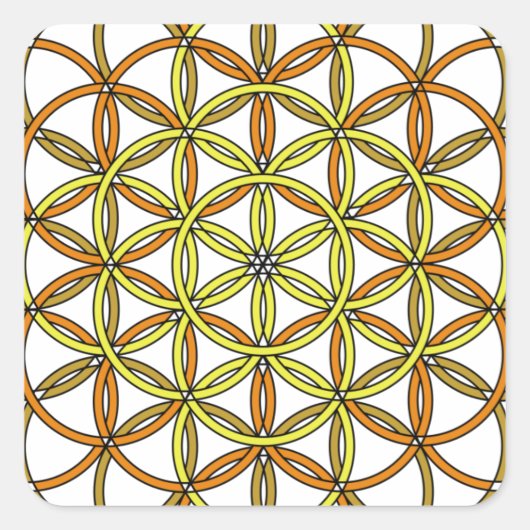 Sticker Carré Archangel Ramiel Delight (Devant)