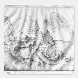 Sticker Carré Archangel St. Michael, c.1450