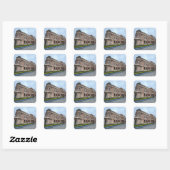 Sticker Carré Architecture espagnole (Feuille)