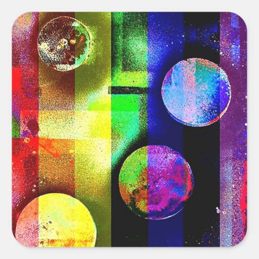 Sticker Carré Arcobaleno 136 (Devant)