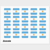 Sticker Carré Argentine (Feuille)