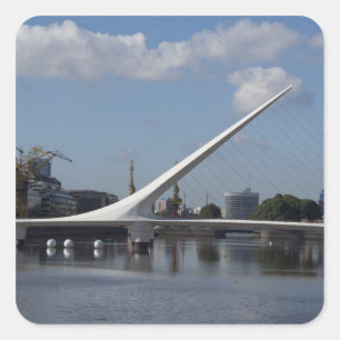 Sticker Carré Argentine, capitale de Buenos Aires.Femme