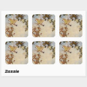 Sticker Carré "Ariel et l'abeille" par Edmund Dulac (Feuille)