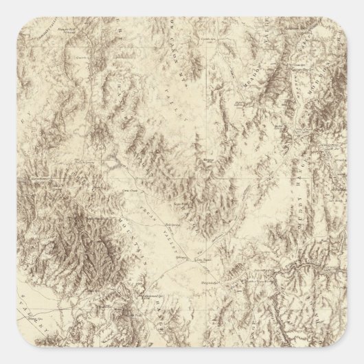 Sticker Carré Arizona (Devant)