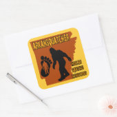 Sticker Carré Arkansquatcher (Enveloppe)