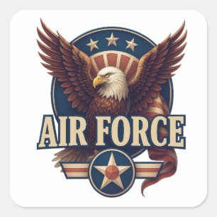 Sticker Carré Armée de l'Air (USAF)
