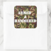 Sticker Carré Armés et Hammerds (Sac)