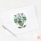 Sticker Carré Armoiries de Callaghan (Enveloppe)