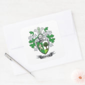 Sticker Carré Armoiries de Connor (Enveloppe)