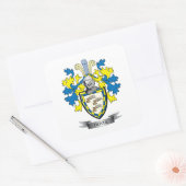 Sticker Carré Armoiries de Doyle (Enveloppe)