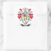 Sticker Carré Armoiries de McGowan (Sac)