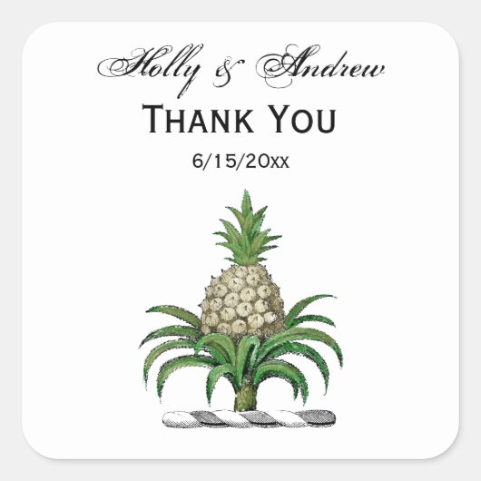 Sticker Carré Armoiries de Preppy Heraldic (Devant)