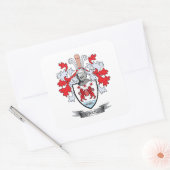 Sticker Carré Armoiries d'O'Neill (Enveloppe)