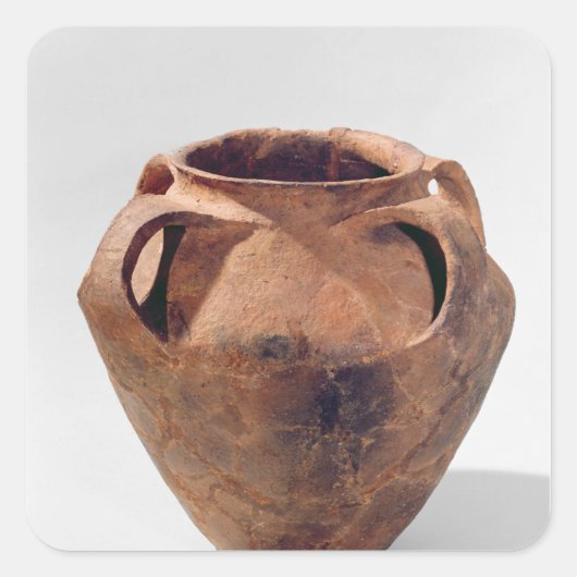 Sticker Carré Armorican biconique biconique avec quatre poignées (Devant)